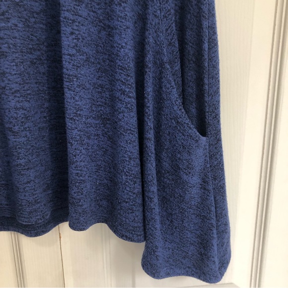 Anthropologie Maurices Loose Asymmetrical Top Tunic with pockets SZ S - Picture 10 of 14